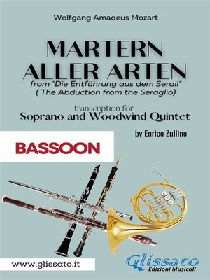 cover image of Martern aller Arten--Soprano and Woodwind Quintet (Bassoon)
